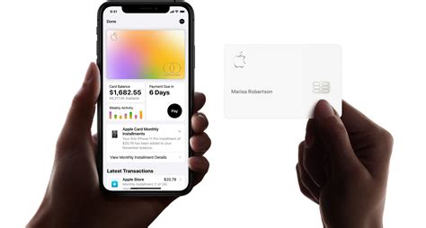 apple financing card